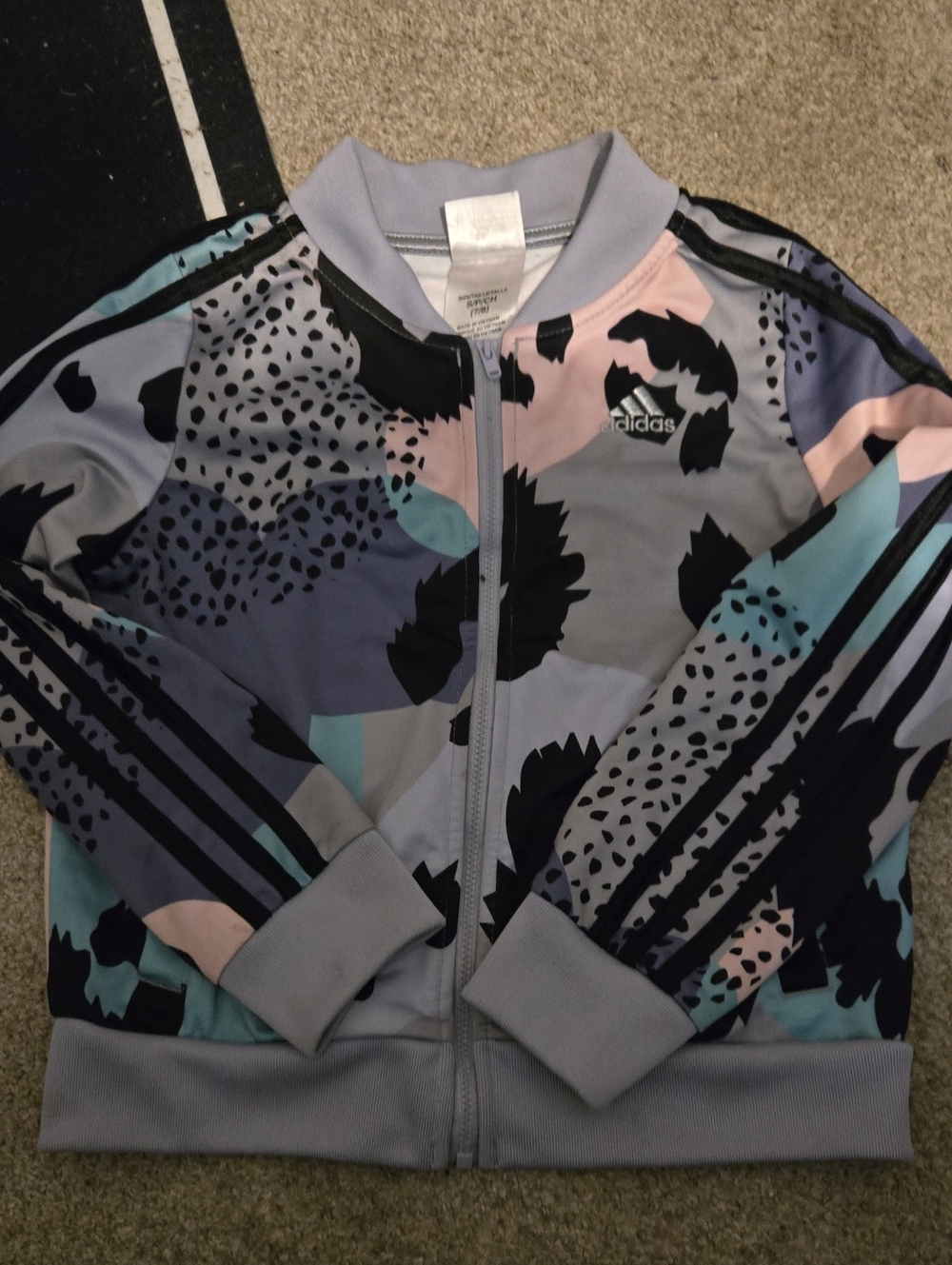 Adidas Animal-Print Track Jacket